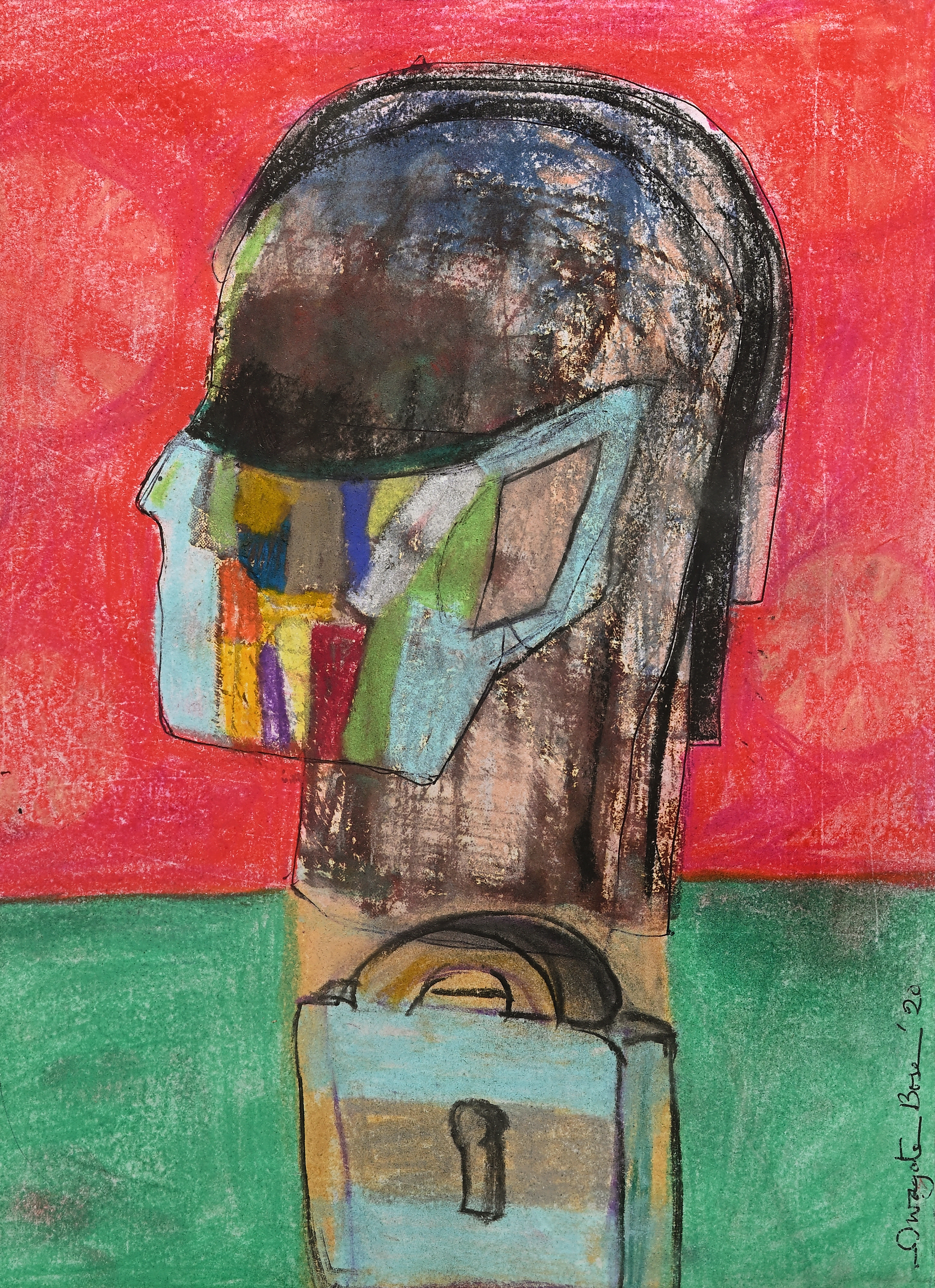 Figurative painting by Swagata Bose